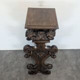 Selette de style Renaissance en noyer