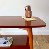 Table console in beech wood 50s