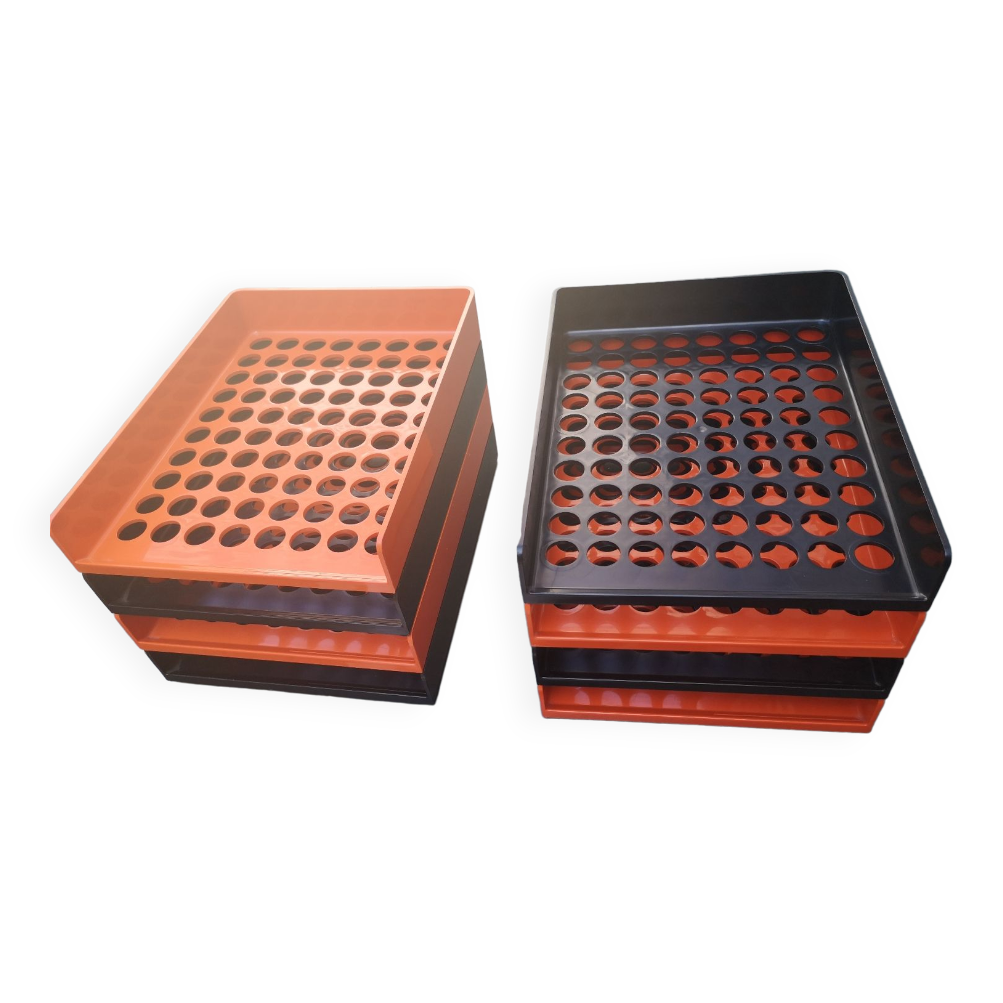 Set of 8 vintage mail banners by Roger Tallon for Art and Office 70s