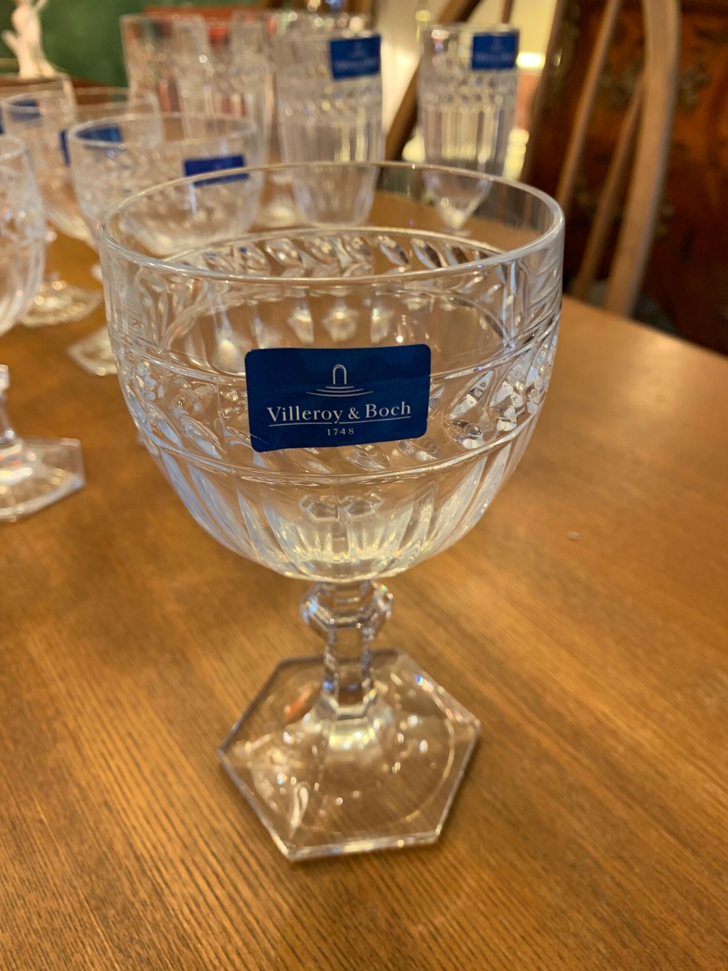 Glass service (18 pieces) Villeroy & Boch 1980s.