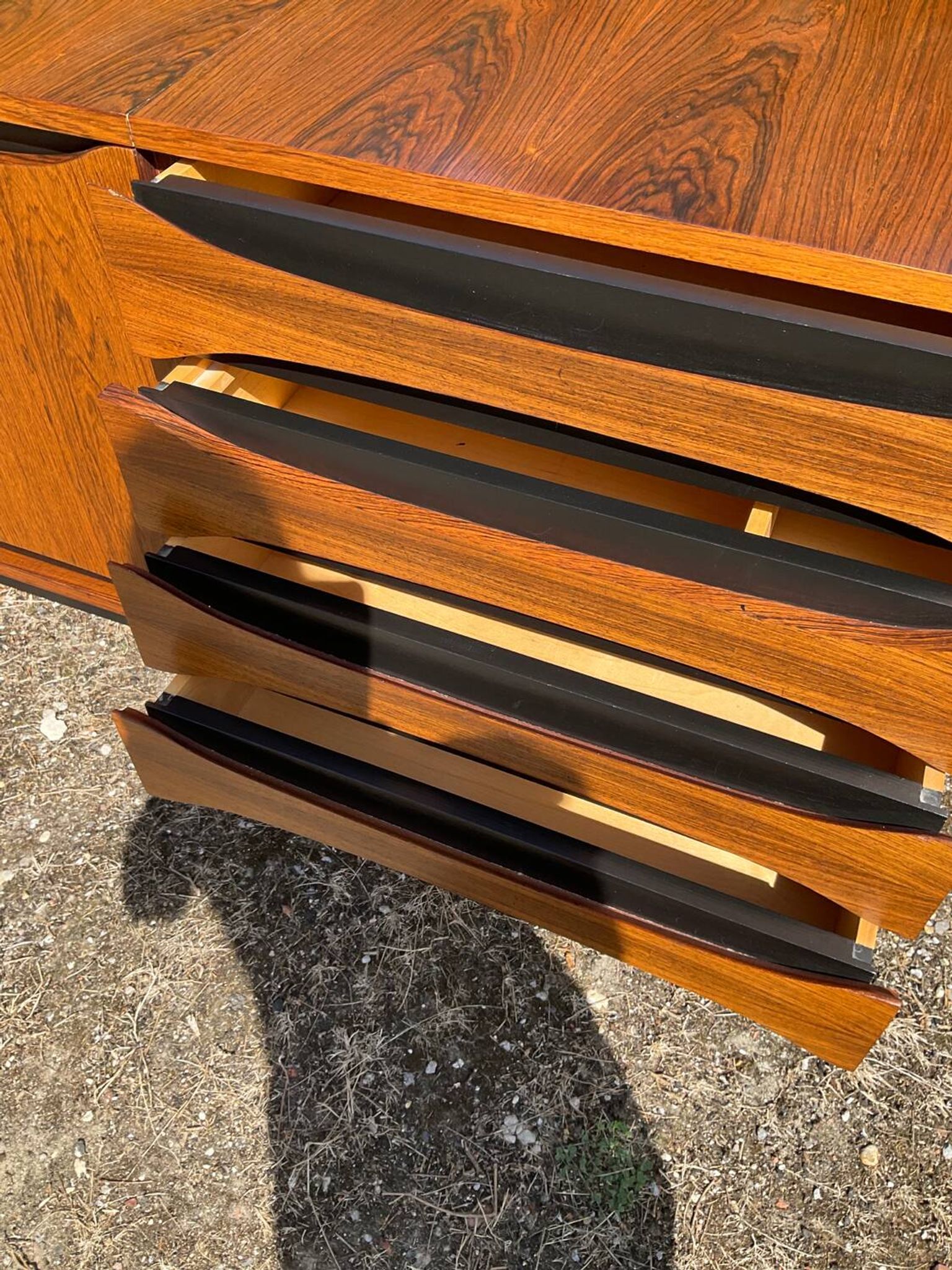 Rosewood sideboard by Alfred Hendrickx for Belform from the 1960s
