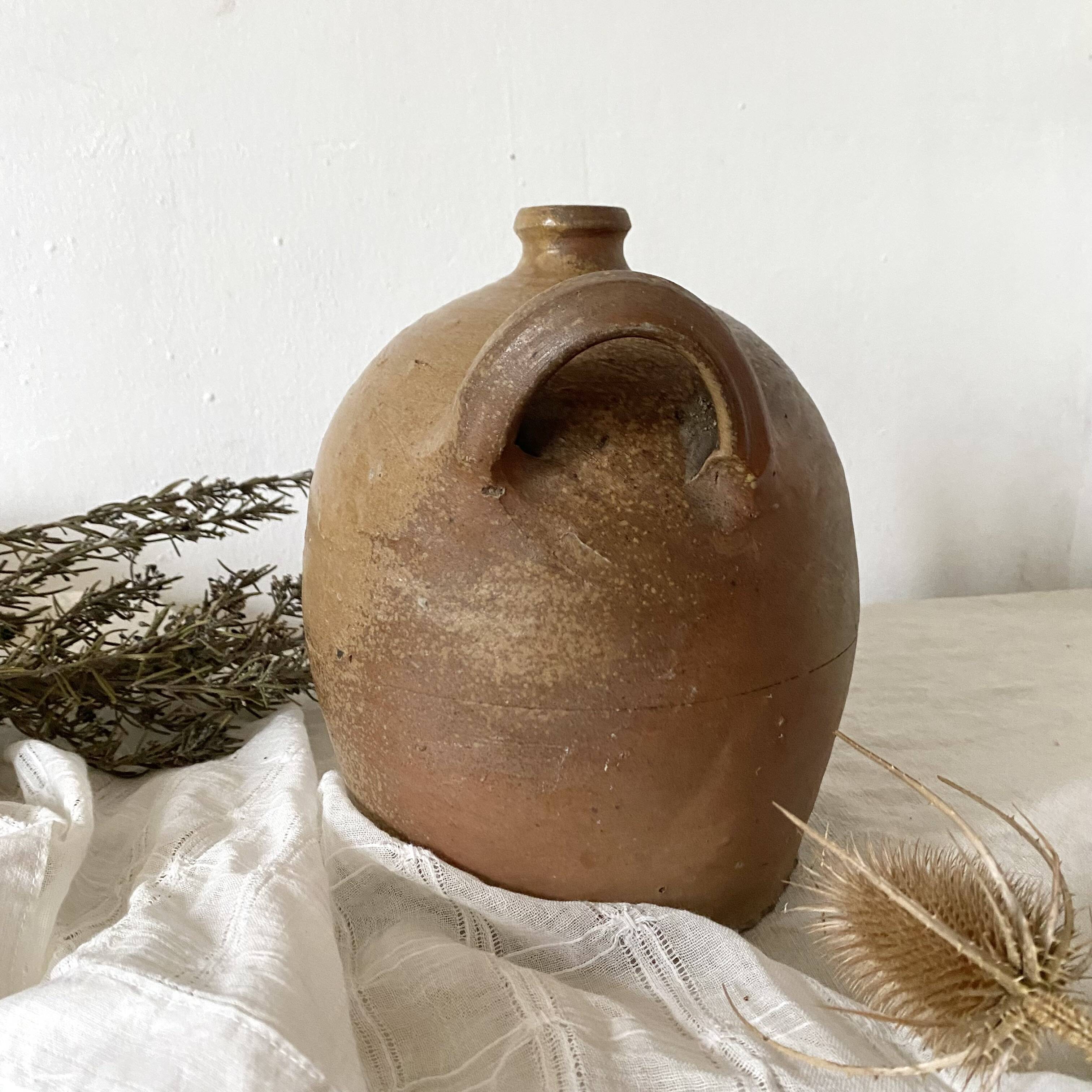 Jar, old terracotta pot
