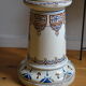 Qajar Persian Ceramic Ottoman Stool 19th Century