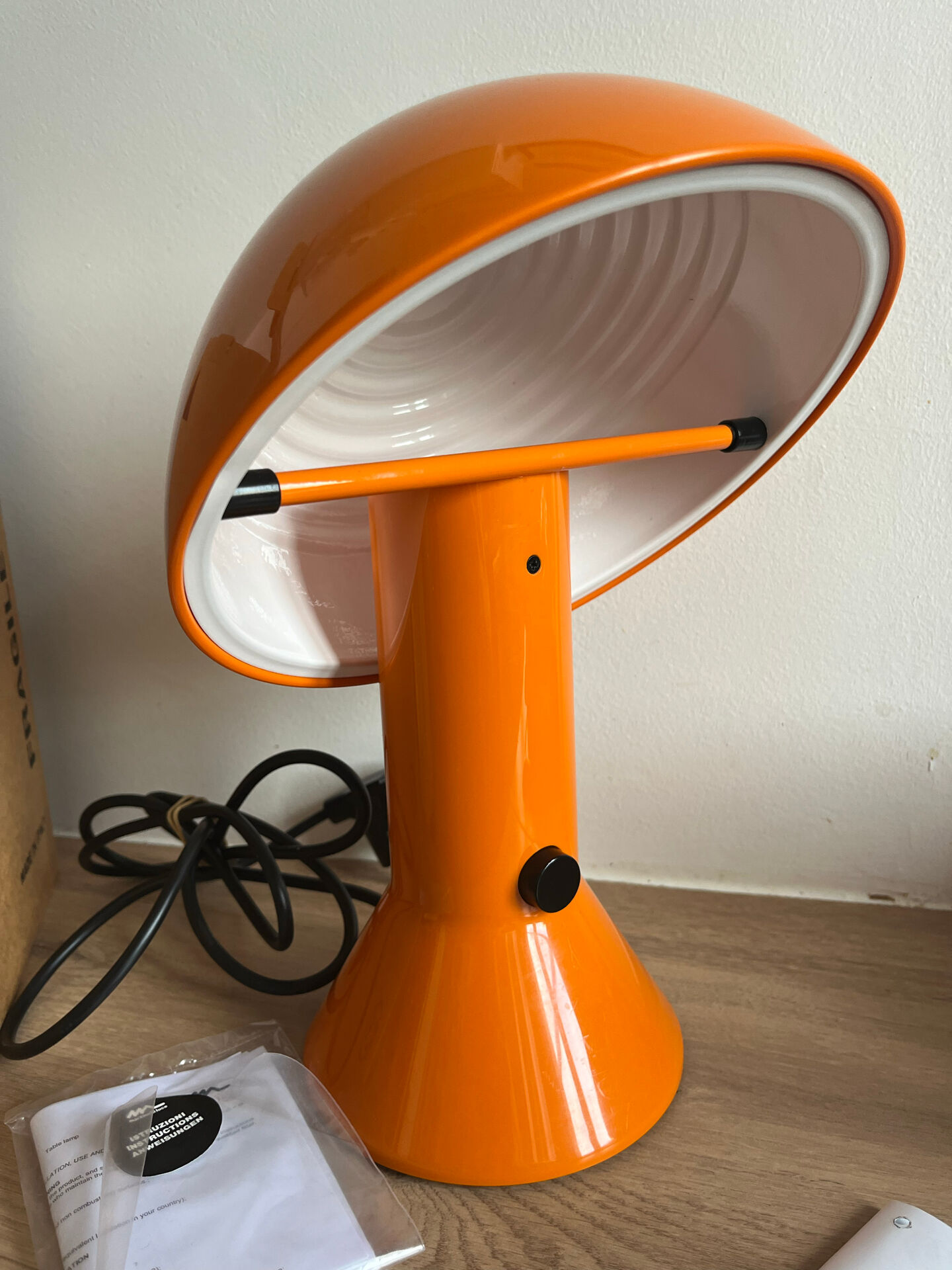 Martinelli helmet lamp orange