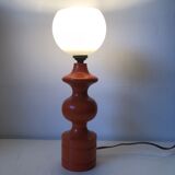 Lamp orange 70's vintage