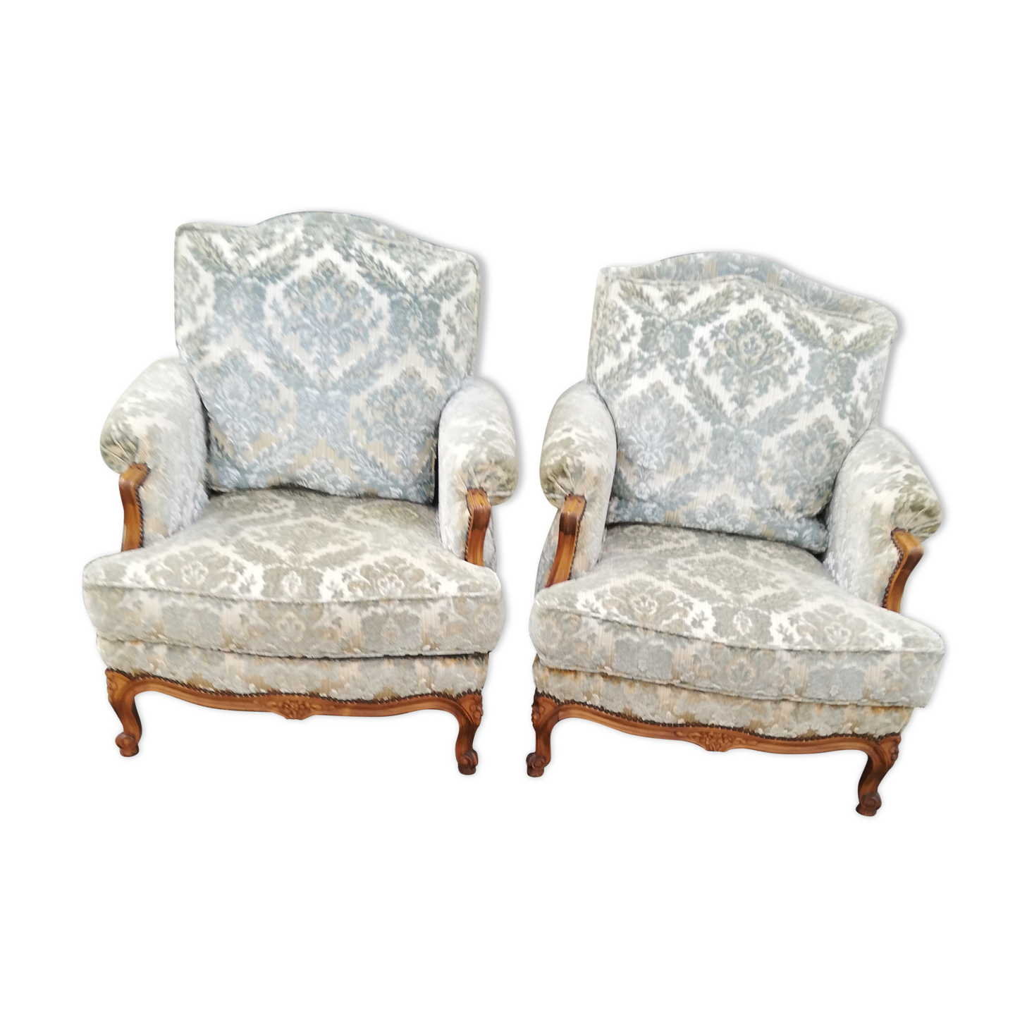 Pair of armchairs