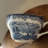 Antique English porcelain cup Lochs of Scotland Enoch Wedgwood