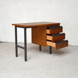 Desk wood and metal, 1970
