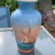 Vase décor bateaux mer