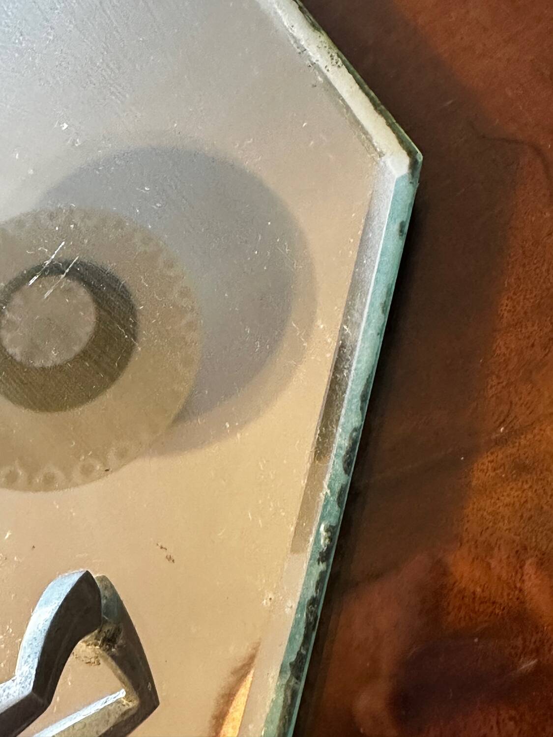 Art Deco mirror plateau - 45/30 cm