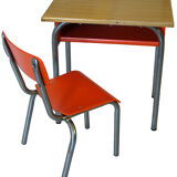 Table and Chair of schoolboy vintage