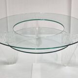 Vintage coffee table by Jeannot Cerutti, 1980
