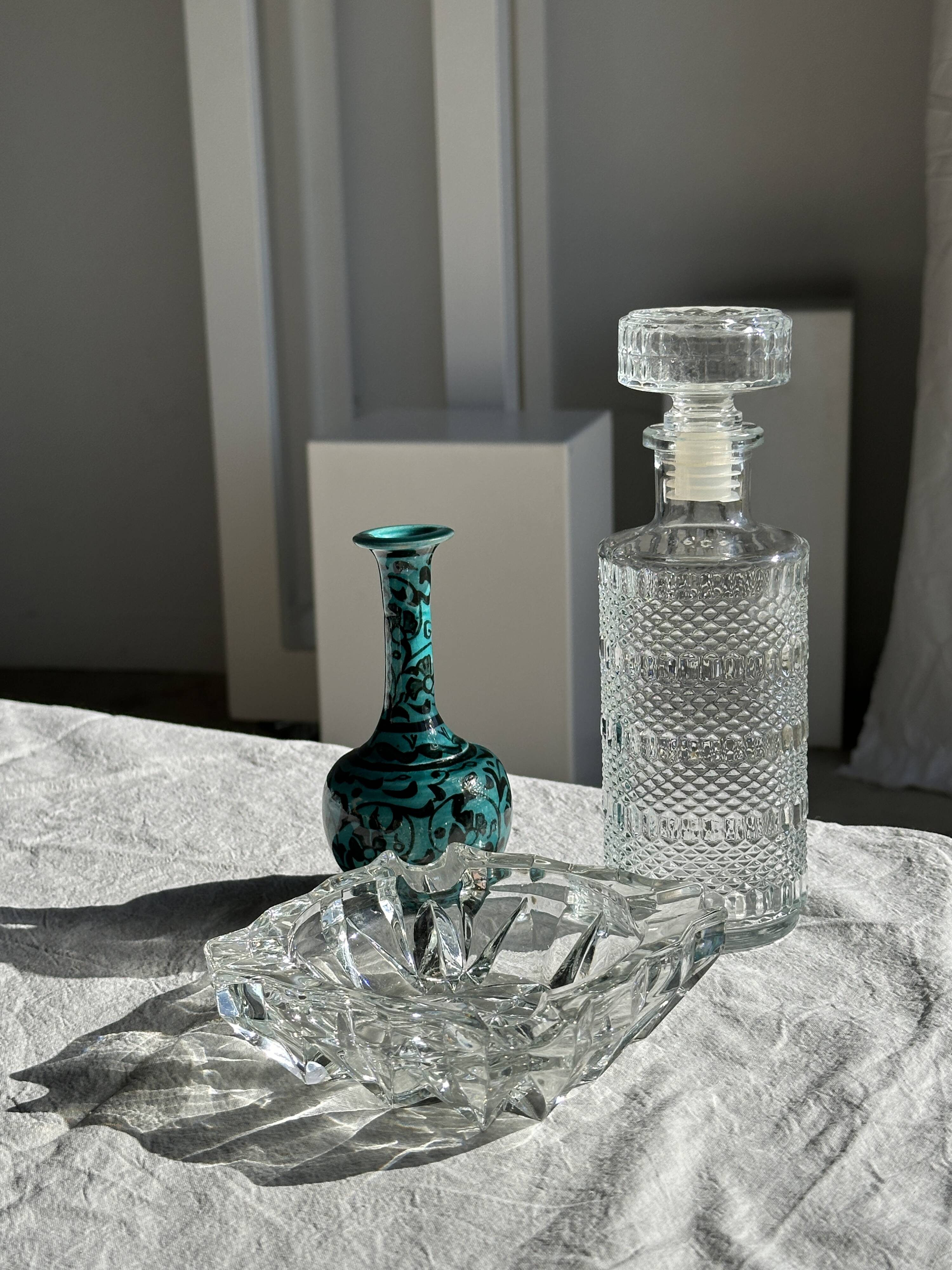 Large square ashtray large diamond tips