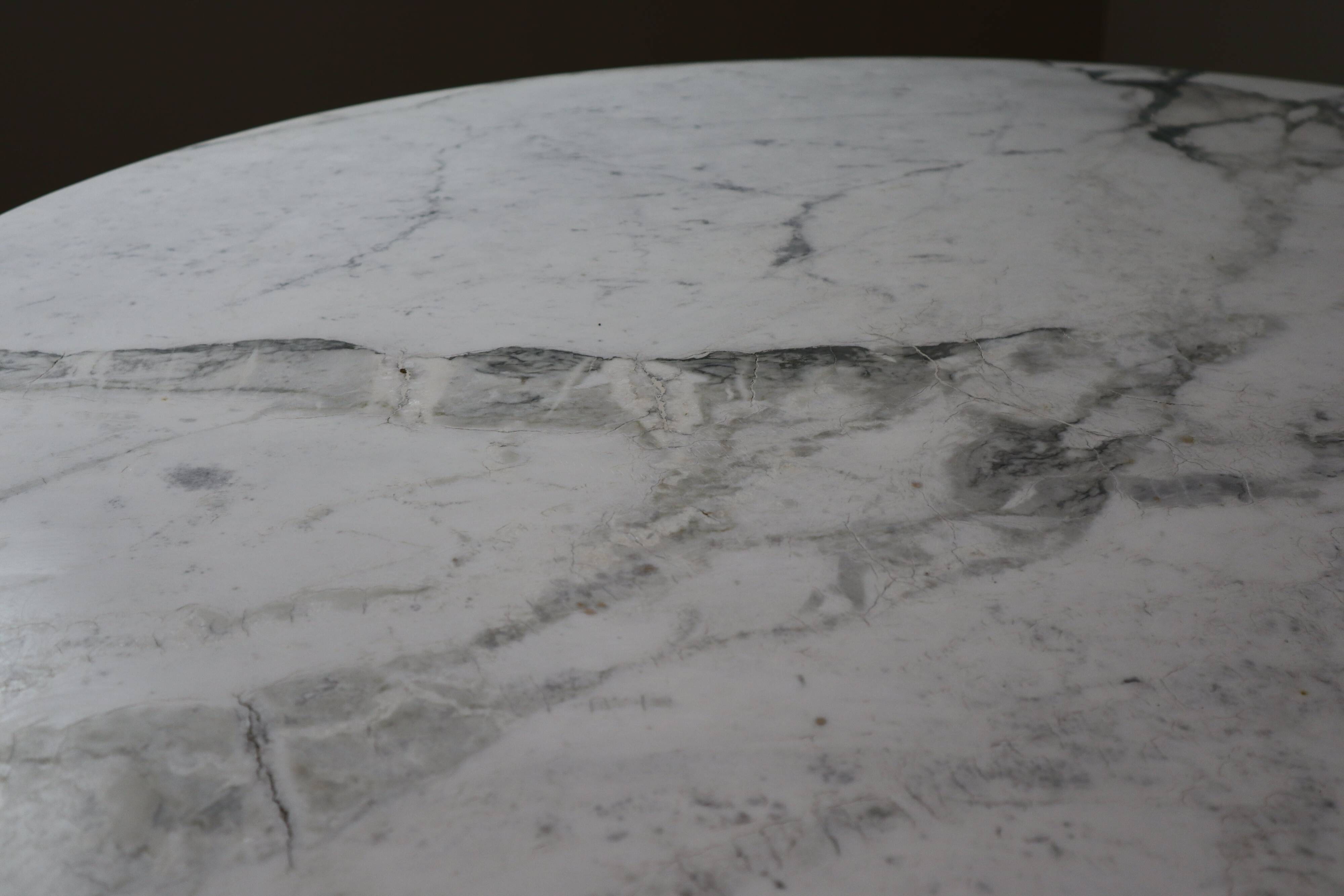 Angelo Mangiarotti ‘M1’ Dining Table in Solid Carrara Marble
