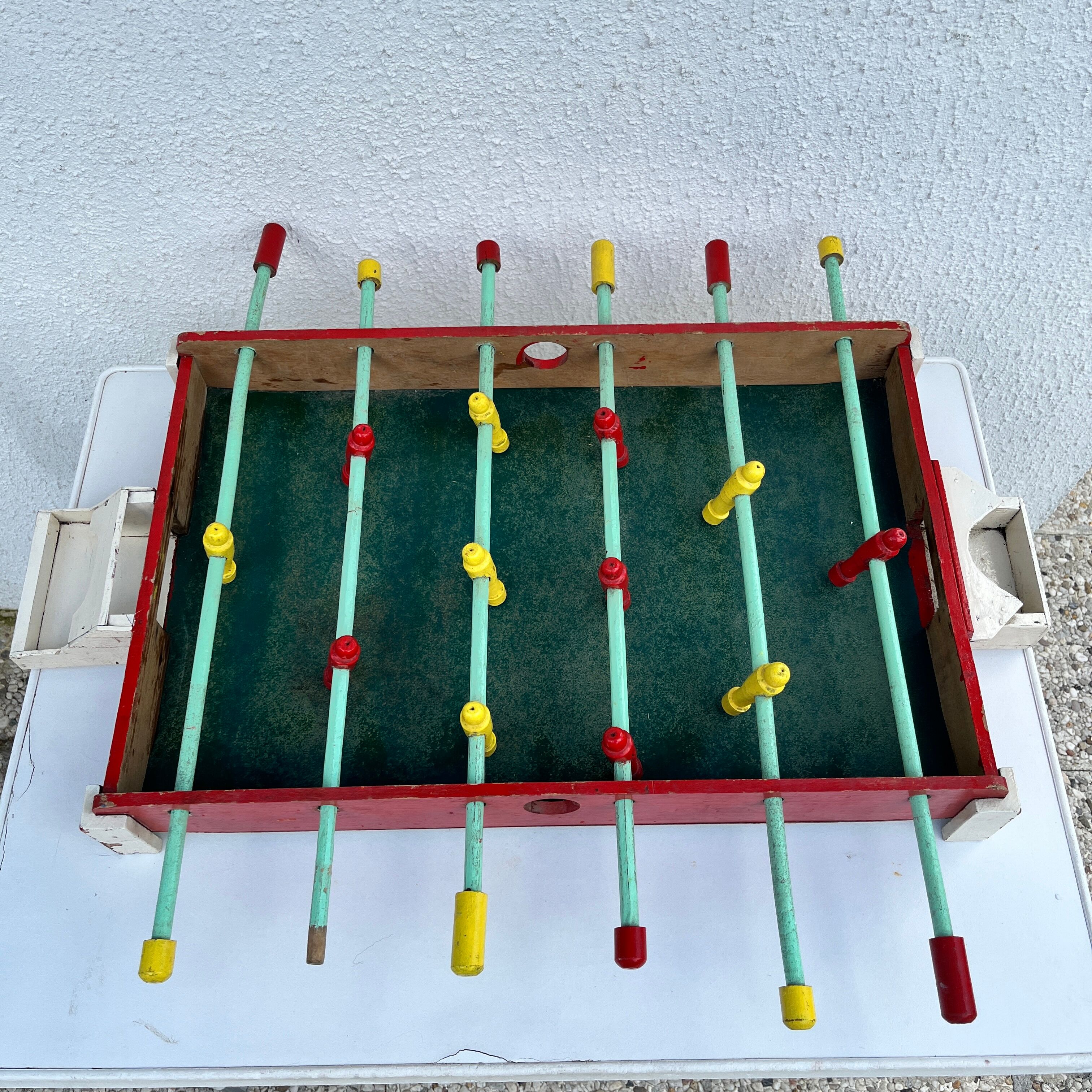 Table wood table football