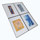 Set of 4 abstract artist proofs – Signed GW – Circa 1990
