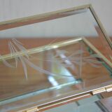 Glass and mirror jewellery box