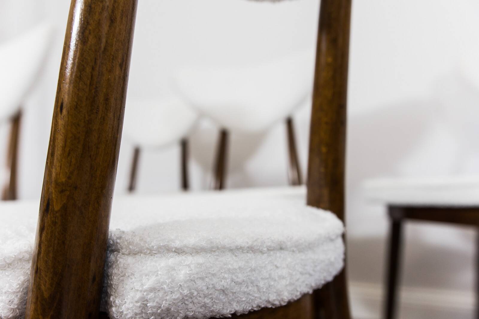 Set of 6 chairs No 124 by H & J Kurmanowicz, Poland, 1950s