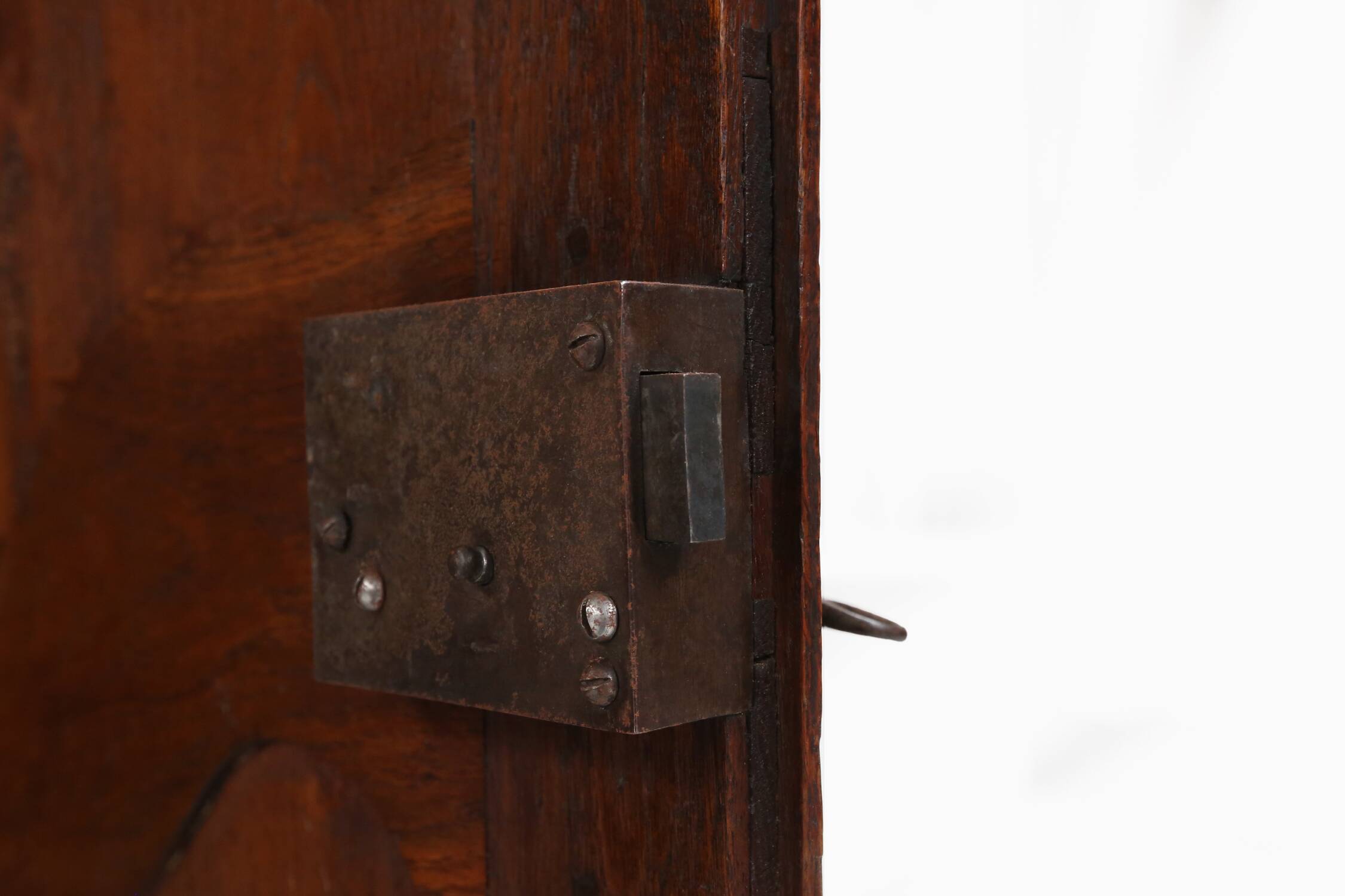 Large French antique carved bridal Armoire in Louis XVI style, 1850