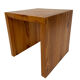 Vintage side table Ate van Apeldoorn, Pine wood 1970s