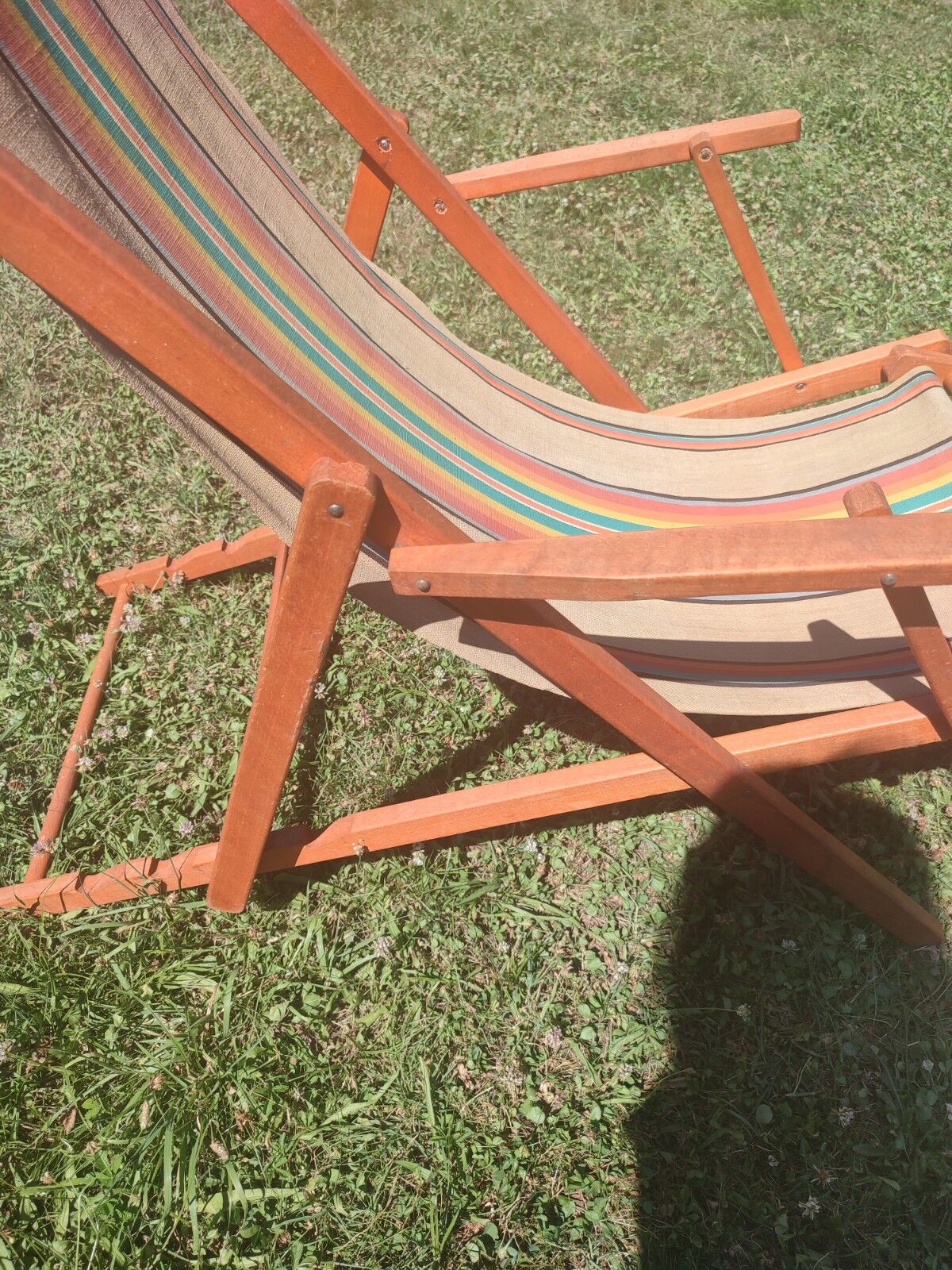 Chilean vintage deckchair