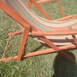 Chilean vintage deckchair
