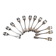 12 Cailar Bayard oyster forks, Coquille model
