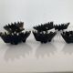 Vintage 1950 hedgehog ashtrays by Walter Bosse for Hertha Baller