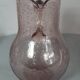 Biot pichet verre soufflé bullé modèle Ventru 22 cm couleur améthyste SD208