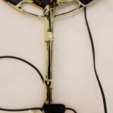 Pair of Uchiwa III wall lights by Ingo Maurer for M Design, 1970s