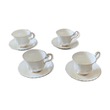 Set of 4 cups Royal Albert