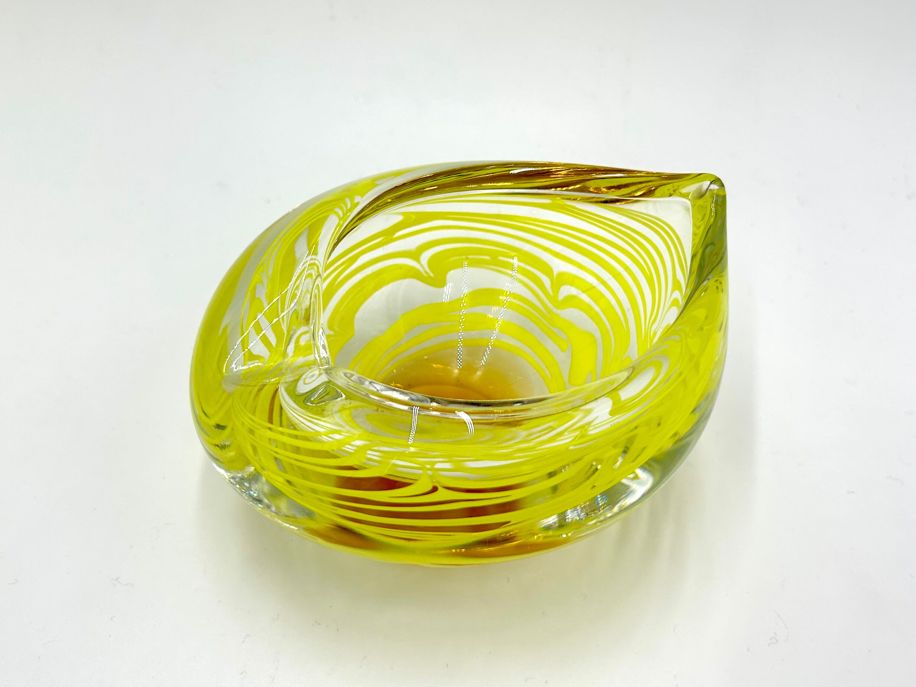 Art glass set, designed by Ivo Rozsypal, Crystalex, Czechoslovakia, 1960s