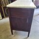 Chest of drawers Louis XVI in mahogany marble top of the XIXth century