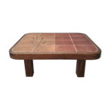 Ceramic coffee table Vallauris Barrois