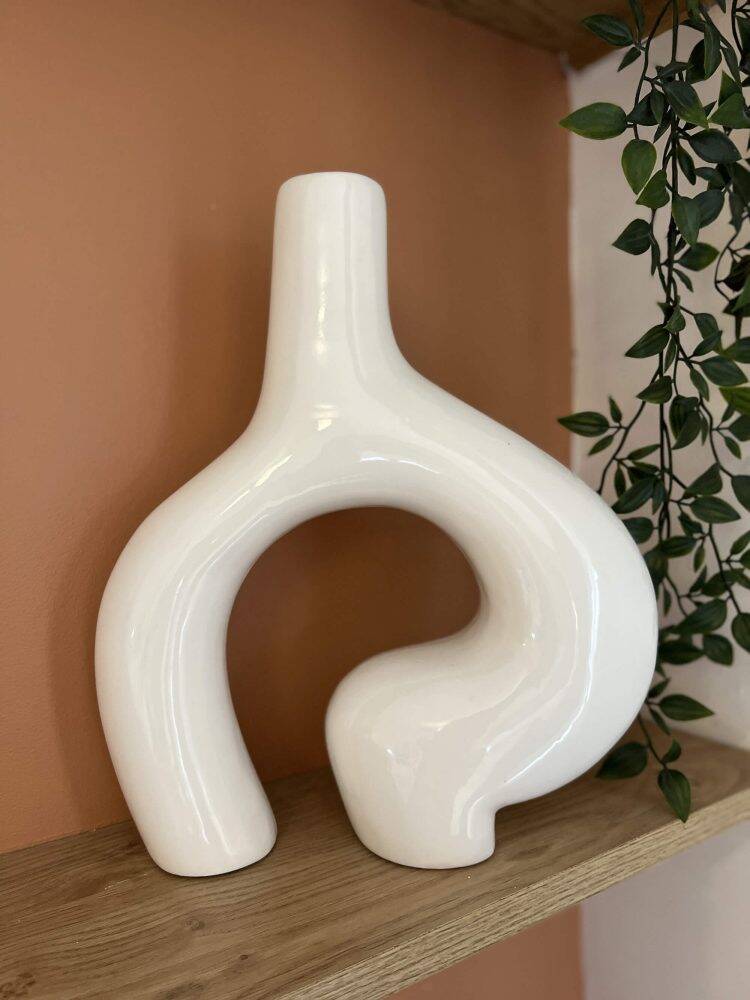 Handmade ceramic vase