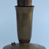 Art Deco bauhaus copper mushroom lamp