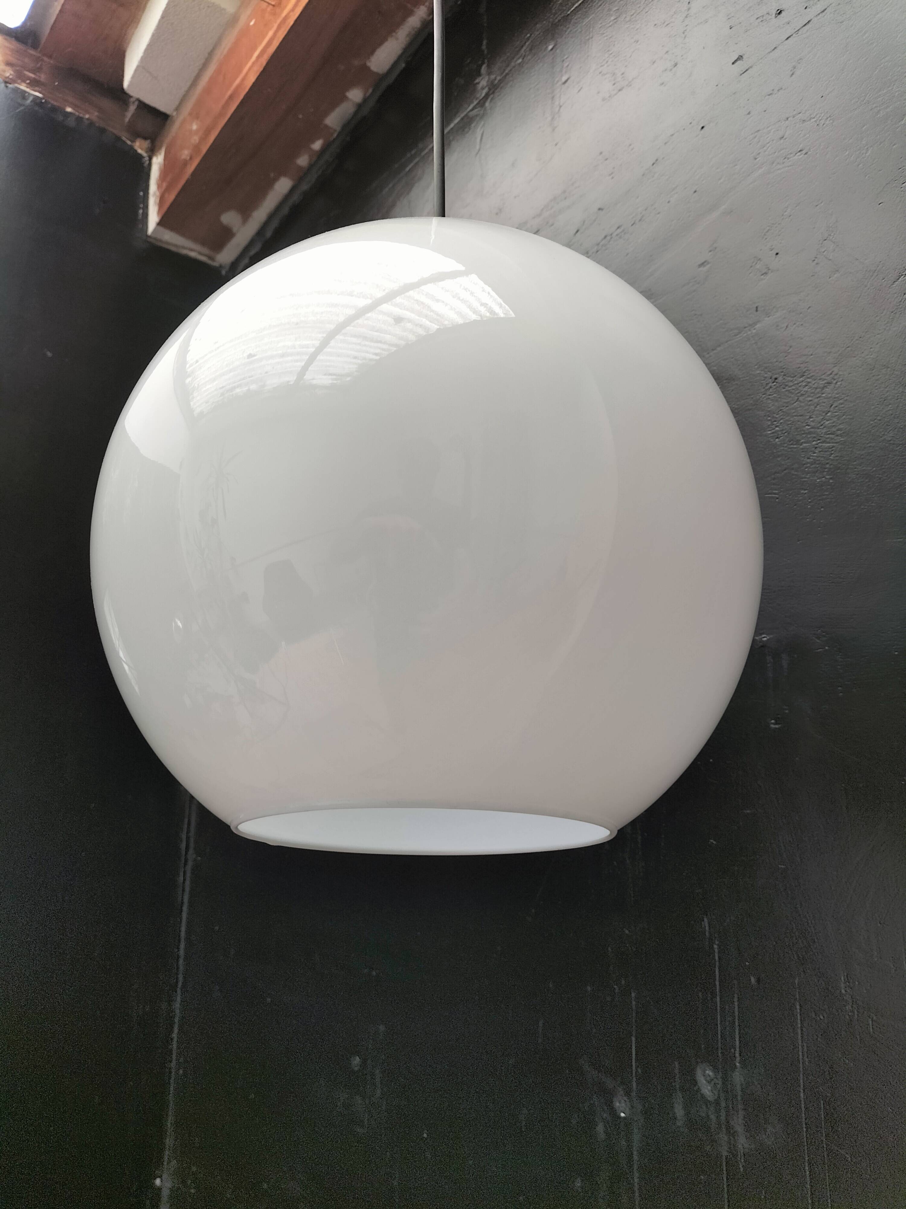 Opaline pendant light