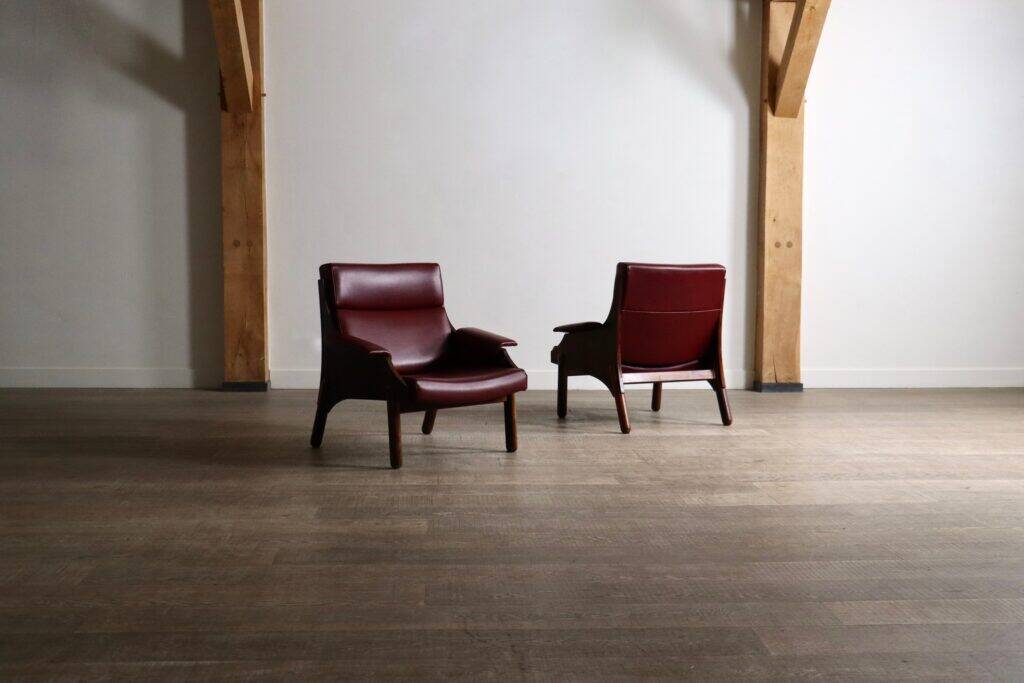 Paire de fauteuils de salon par Sormani, Italie 1965