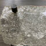 Pair of German Murano glass wall lights from the 70s
