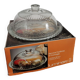 Glass bell with Luminarc tray