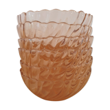 Arcoroc rosaline 6 cup set