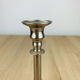 Silver metal candlestick