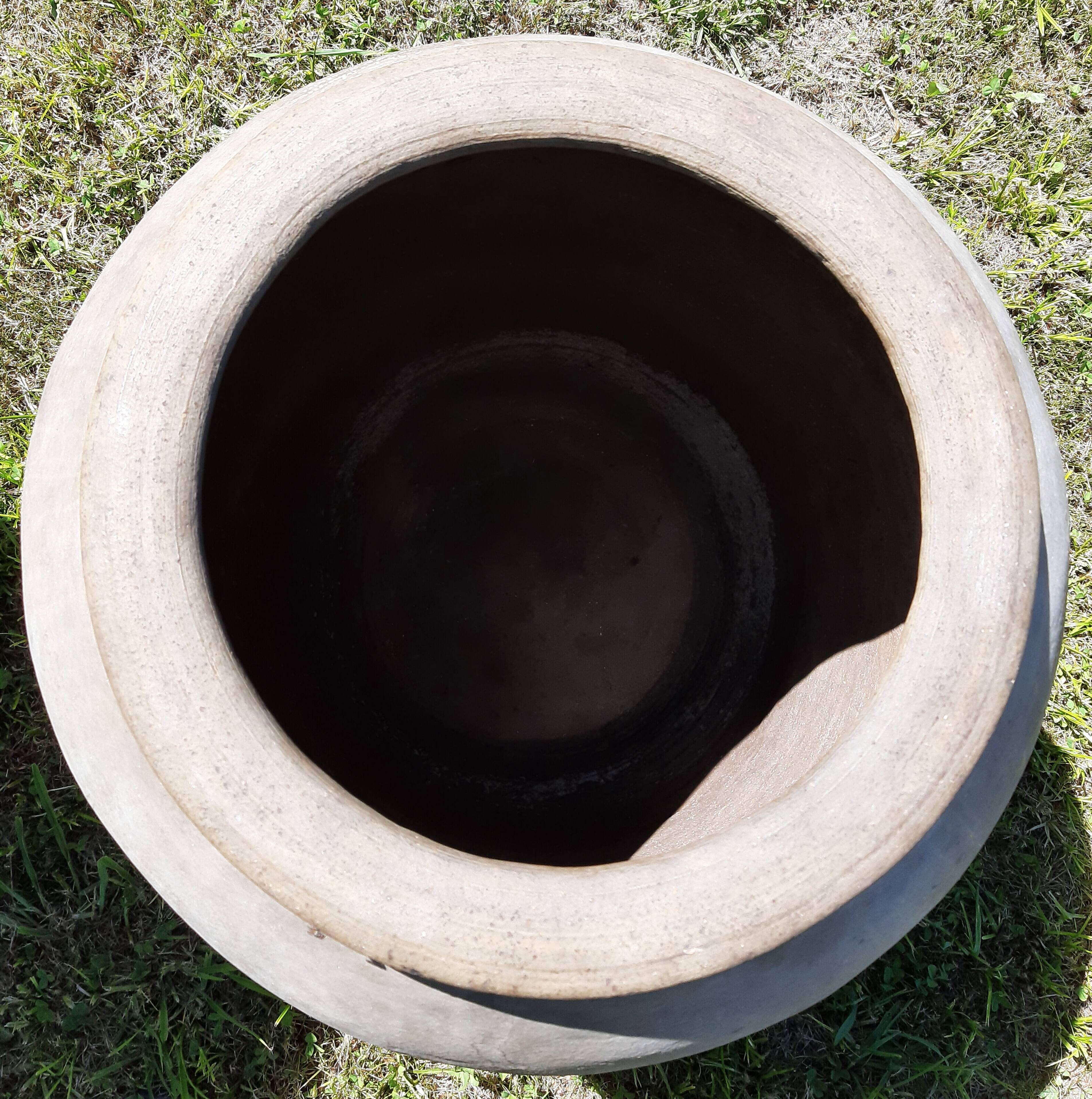 Pair of olive oil jars (or "tinajas"), Spain, 19th century