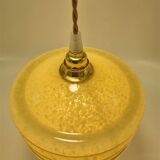 Speckled glass pendant light