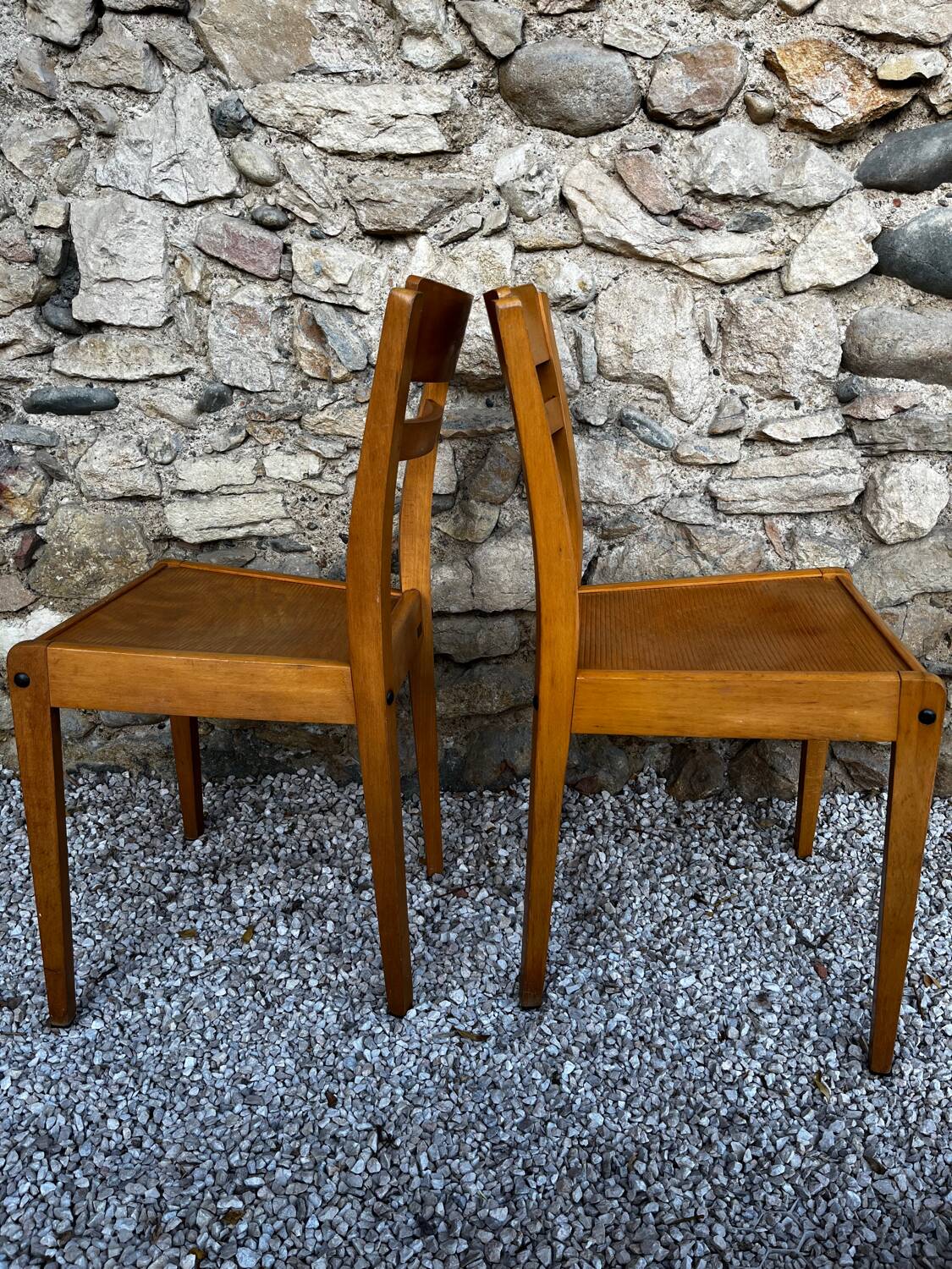 Pair of Stella chairs, Carola model