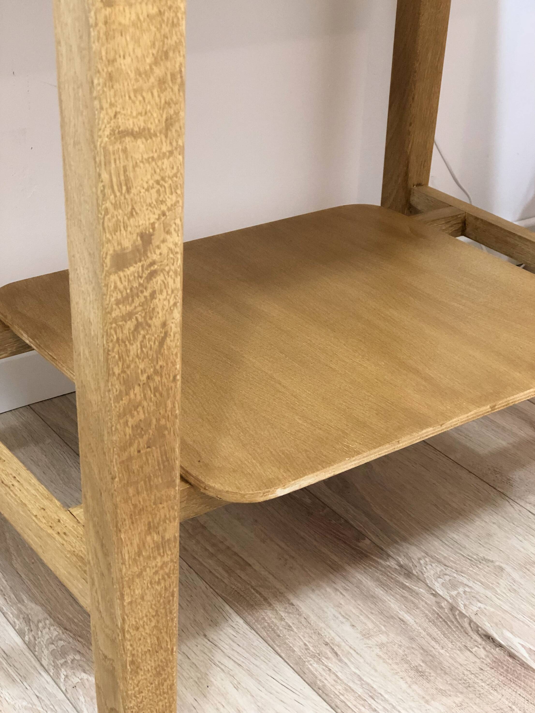 1960s desk, made of solid oak