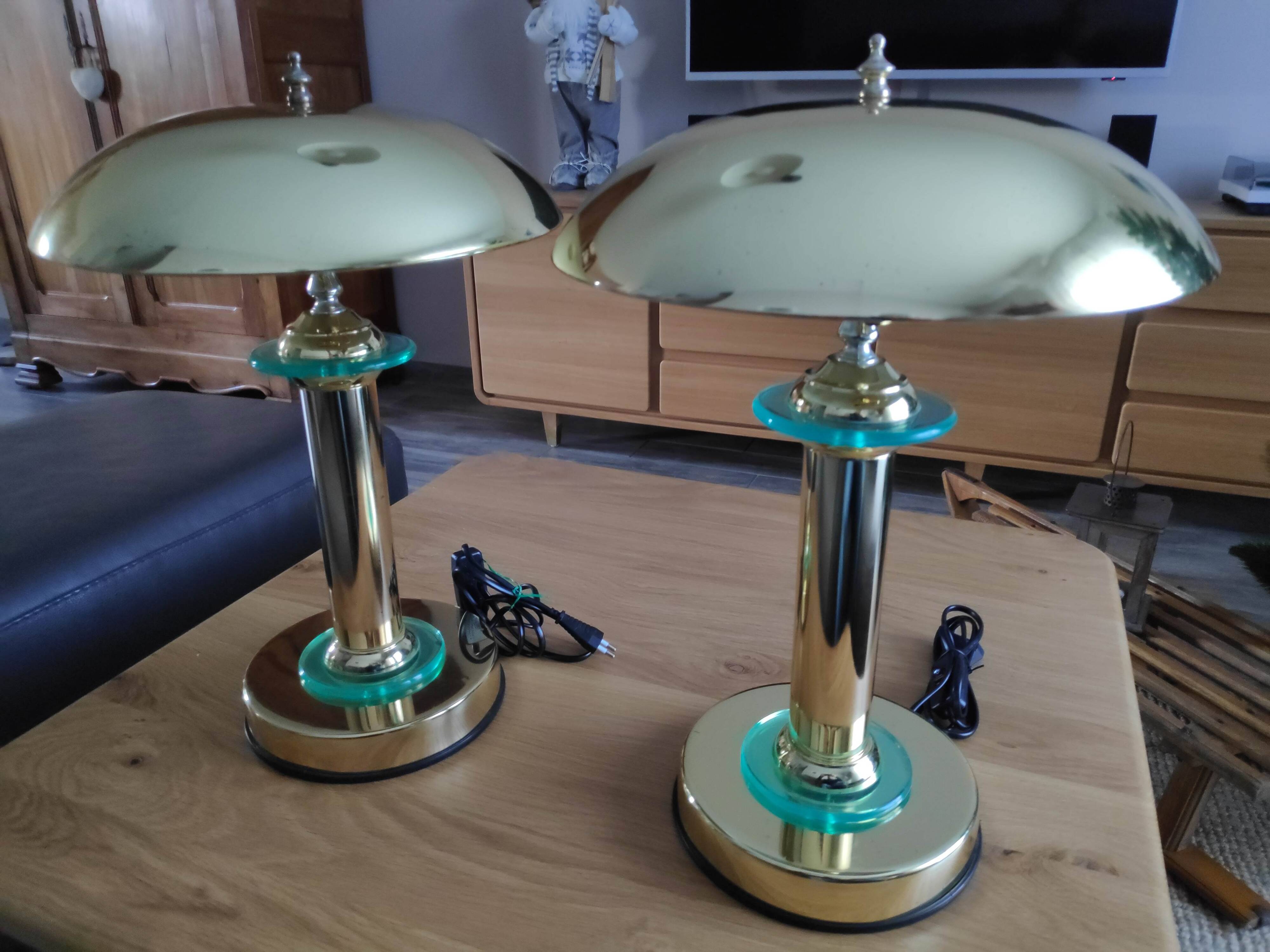 Pair of mushroom lamps model CIMA Lighting Industrial 1970