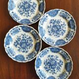 4 Ridgway "Windsor" English dessert plates
