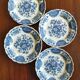 4 assiettes à dessert anglaises "Windsor" Ridgway