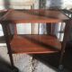 Scandinavian teak serving trolley from the 50s/60s